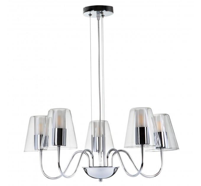 Подвесная люстра Ursula Freya 5*40W Е14 FR5017PL-05CH
