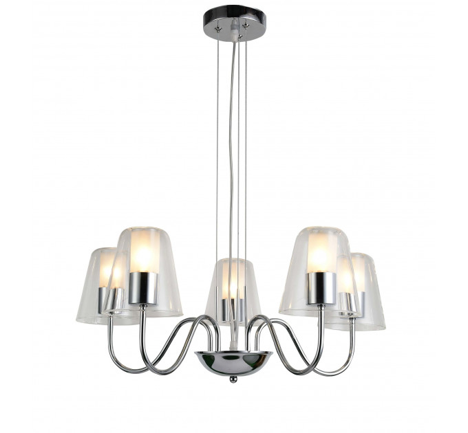 Подвесная люстра Ursula Freya 5*40W Е14 FR5017PL-05CH