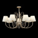 Люстра на штанге Vanda Freya 7*40W Е14 FR2030CL-07G