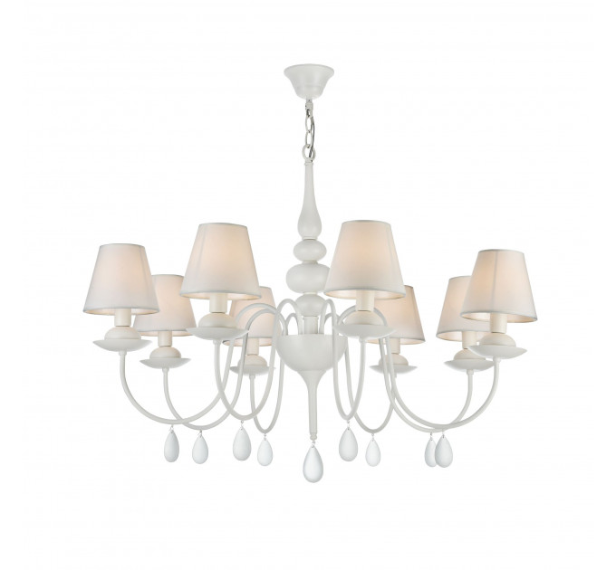 Подвесная люстра Eliza Freya 8*40W Е14 FR5756-PL-08-W