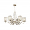Подвесная люстра Bonadonna Freya 6*40W Е14 FR2036PL-06G