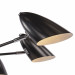 Люстра на штанге Aida Freya 7*40W Е14 черный FR5852-CL-07-B