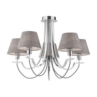 Потолочная люстра Felisa Freya 5*40W Е14 FR5019CL-05CH