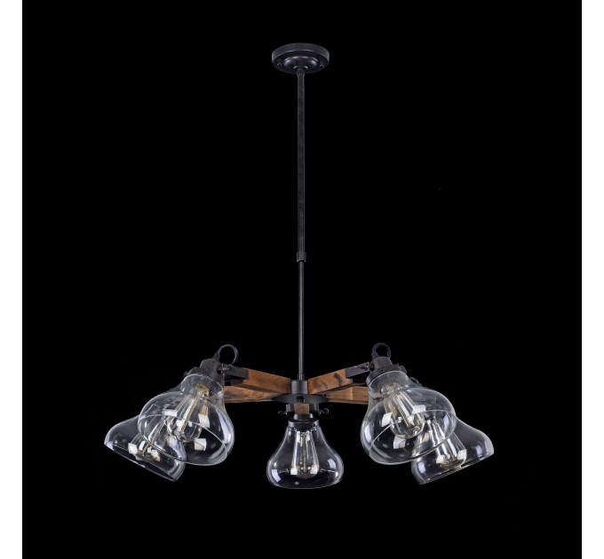 Люстра на штанге Lorenza Freya 5*60W Е27 FR4171-PL-05-B