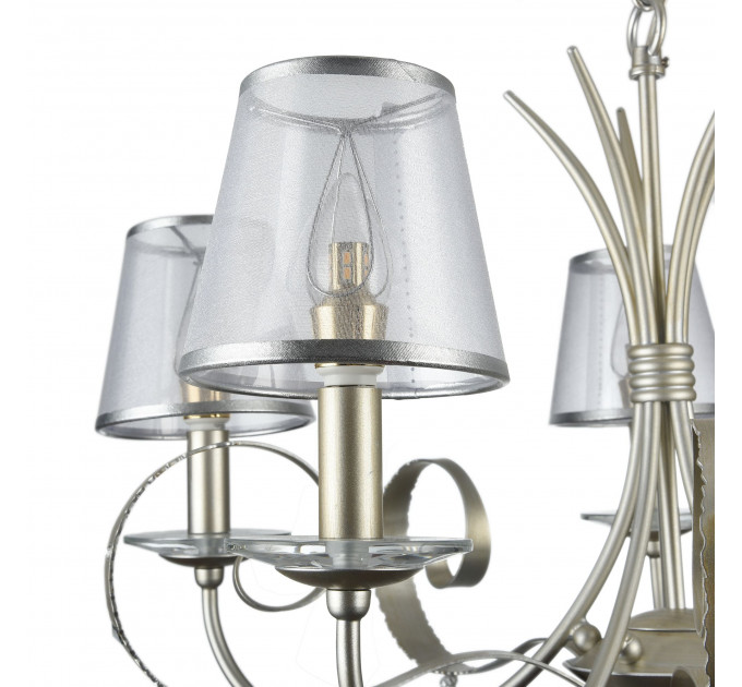 Подвесная люстра Darina Freya 5*40W Е14 FR2755-PL-05-BR