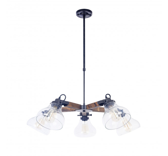 Люстра на штанге Lorenza Freya 5*60W Е27 FR4171-PL-05-B
