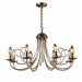 Подвесная люстра Nicole Freya 8*60W Е14 FR2008PL-08BZ