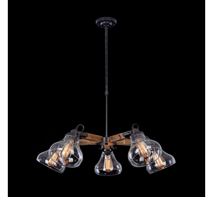 Люстра на штанге Lorenza Freya 5*60W Е27 FR4171-PL-05-B