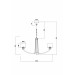 Подвесная люстра Teodora Freya 8*60W Е27 FR5003PL-08B