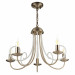 Подвесная люстра Nicole Freya 5*60W Е14 FR2008PL-05BZ