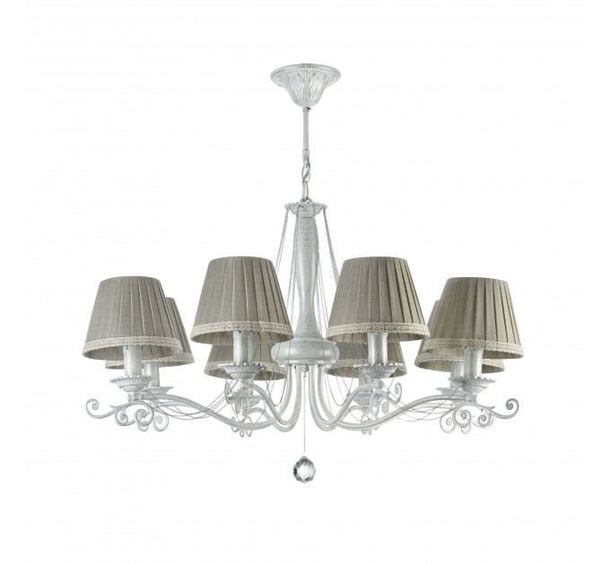 Подвесная люстра Donata Freya 8*40W Е14 FR2759-PL-08-W