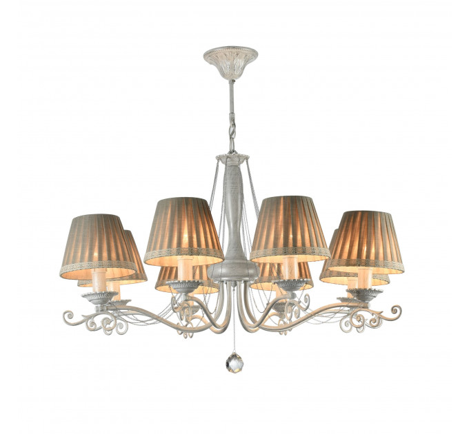 Подвесная люстра Donata Freya 8*40W Е14 FR2759-PL-08-W
