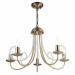 Подвесная люстра Nicole Freya 5*60W Е14 FR2008PL-05BZ