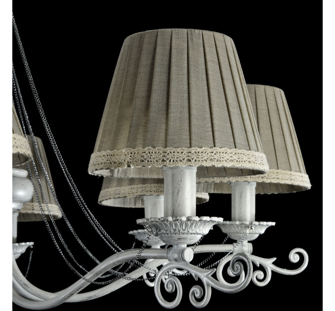 Подвесная люстра Donata Freya 8*40W Е14 FR2759-PL-08-W