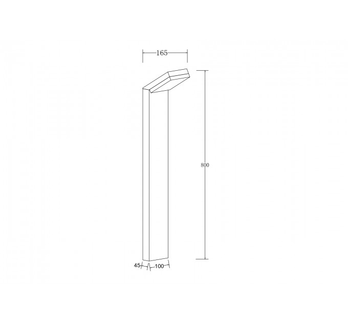 Ландшафтный светильник Outdoor O595FL-L12B3K