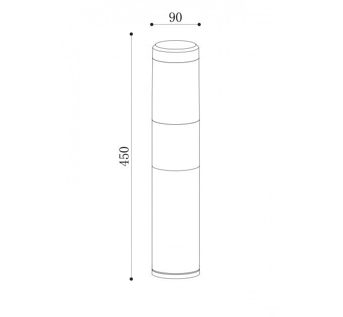 Ландшафтный светильник Outdoor O590FL-L8B4K