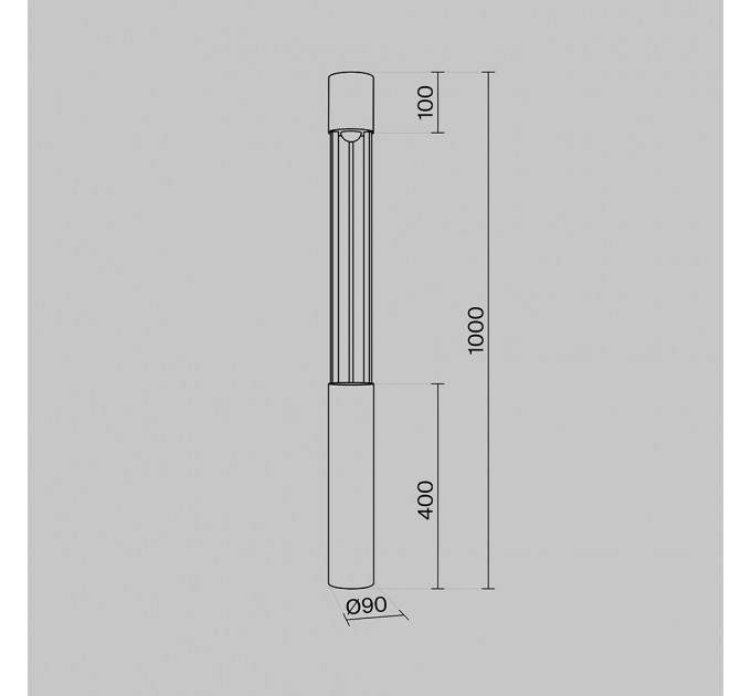 Ландшафтный светильник Outdoor O427FL-L12GF3K