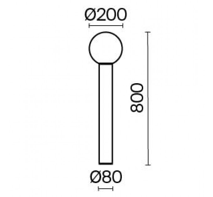 Ландшафтный светильник Outdoor O598FL-01B