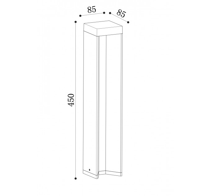 Ландшафтный светильник Outdoor O596FL-L9B4K