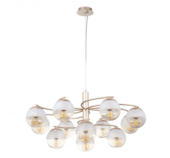 Подвесная люстра Ostin Freya 12*40W Е14 FR5018PL-12G