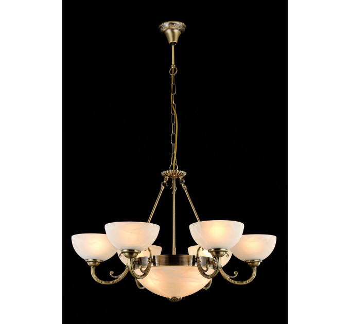 Подвесная люстра Herbert Freya 9*60W Е27 FR2012-PL-09-BZ