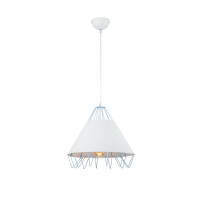 Подвесной светильник Mimi Freya 1*60W Е27 белый/синий FR5007PL-01BL