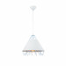 Подвесной светильник Mimi Freya 1*60W Е27 белый/синий FR5007PL-01BL