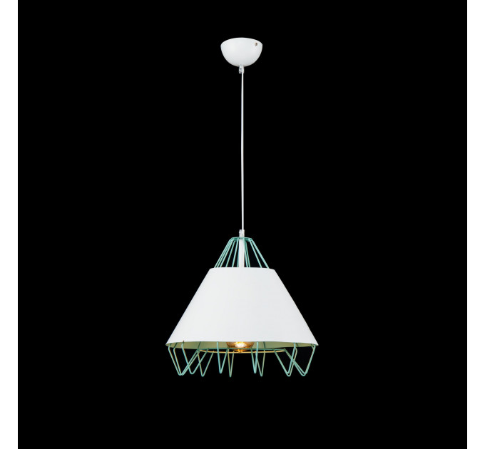 Подвесной светильник Mimi Freya 1*60W Е27 белый/зеленый FR5007PL-01GN