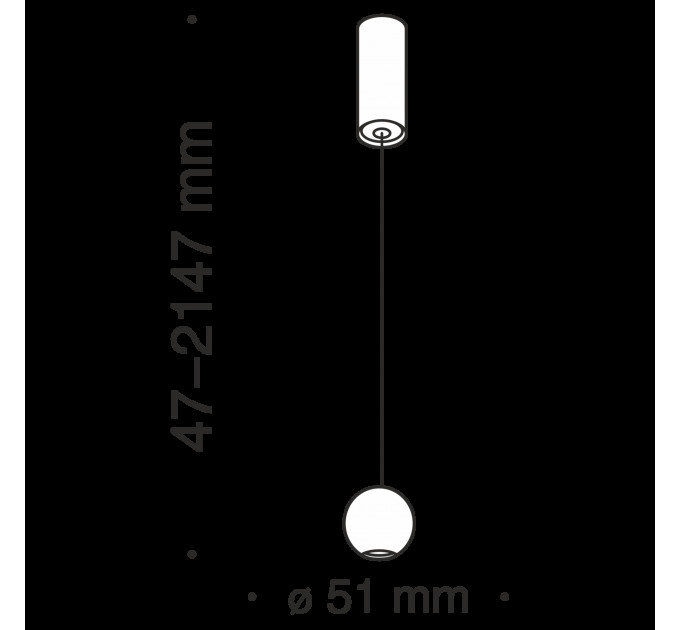 Подвесной светильник Technical P067PL-L5GF3K