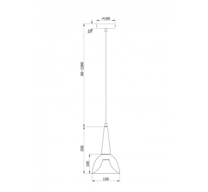 Подвесной светильник Freya FR8009PL-01GB