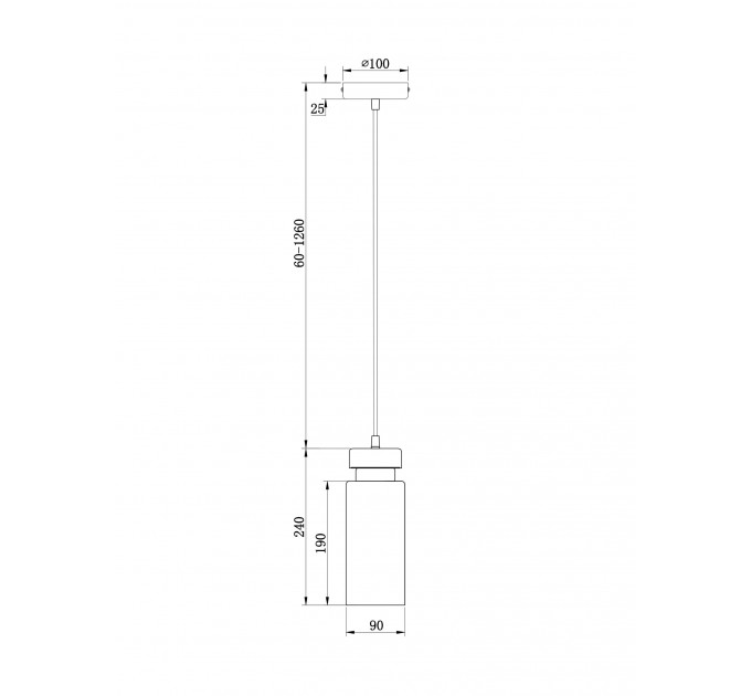 Подвесной светильник Freya FR8011PL-01GB