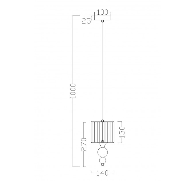Подвесной светильник Lauren Freya FR5093PL-01CH