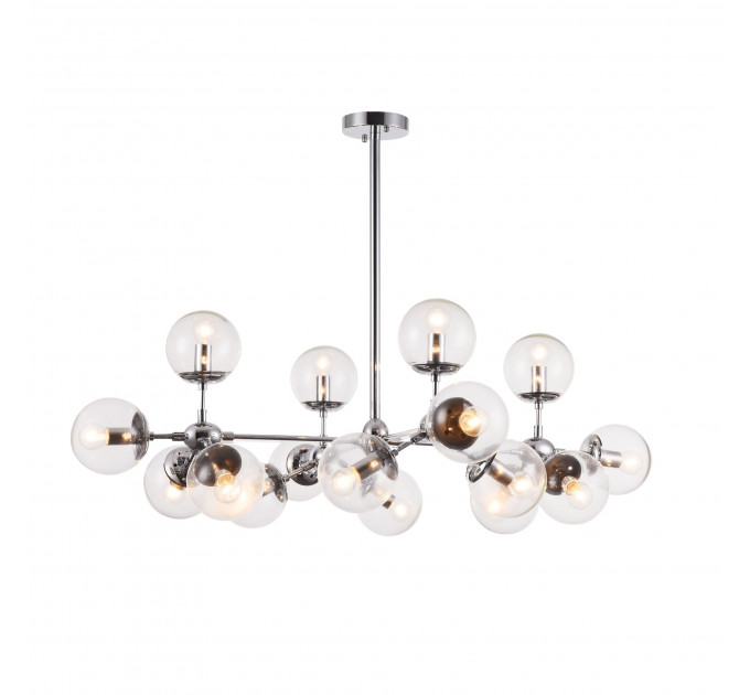 Люстра на штанге Richard Freya 16*60W Е14 FR5596PL-16CH