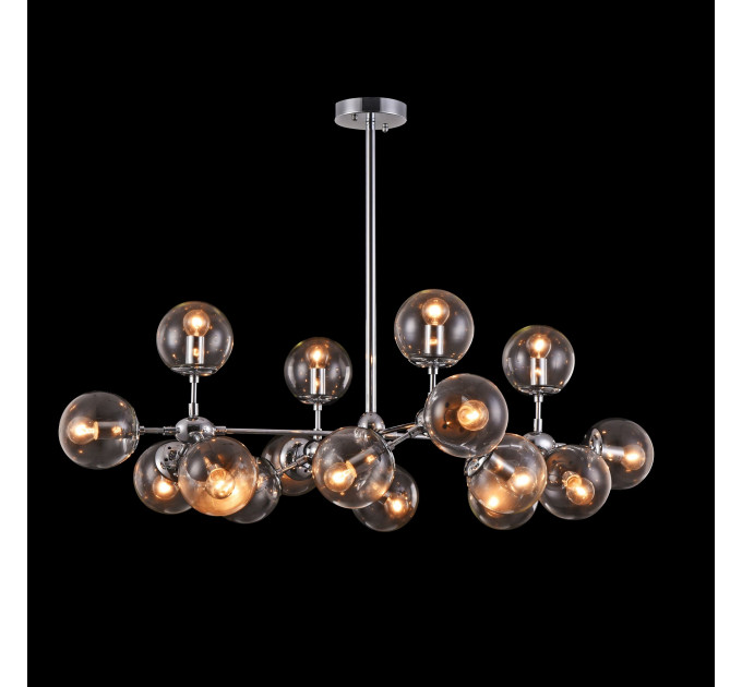 Люстра на штанге Richard Freya 16*60W Е14 FR5596PL-16CH