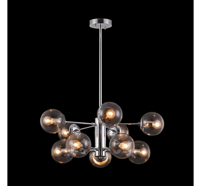 Люстра на штанге Richard Freya 10*60W Е14 FR5596PL-10CH