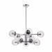 Люстра на штанге Richard Freya 10*60W Е14 FR5596PL-10CH