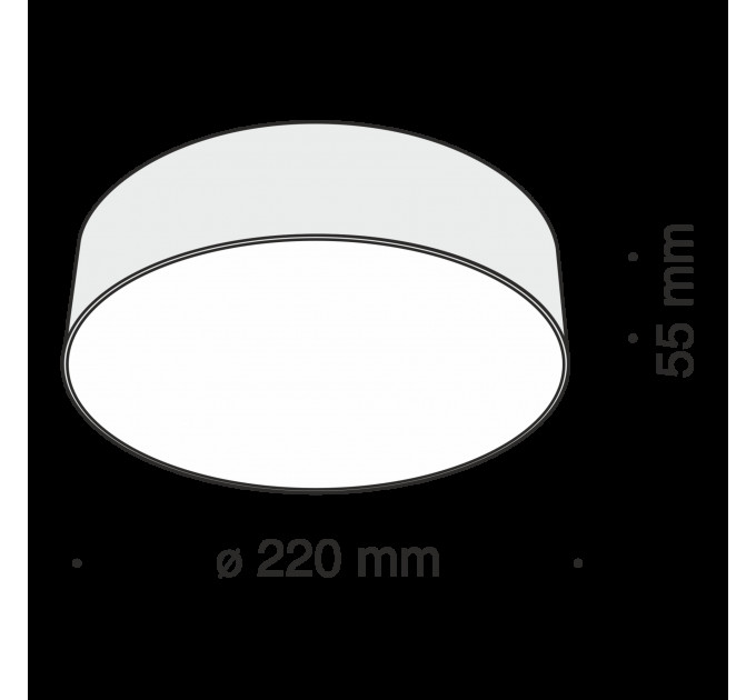 Накладной светильник Technical C032CL-L32W4K