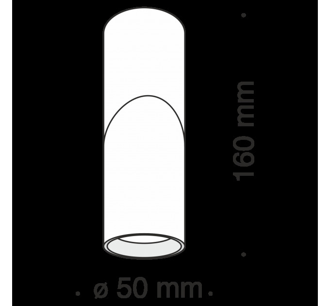 Накладной светильник Technical C027CL-L10B