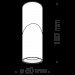 Накладной светильник Technical C027CL-L10B