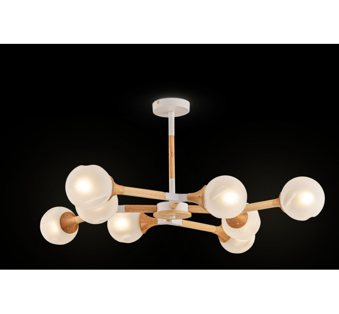Люстра на штанге Amy Freya 8*60W Е27 FFR5105CL-08W