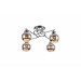 Потолочная люстра Cosmo Freya 4*40W Е14 FR5102-CL-04-CH