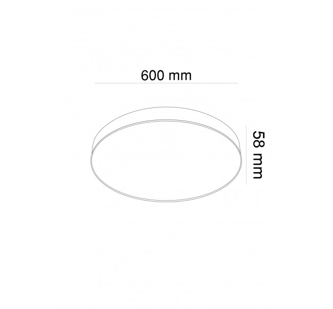 Потолочный светильник Technical C032CL-L96B3K