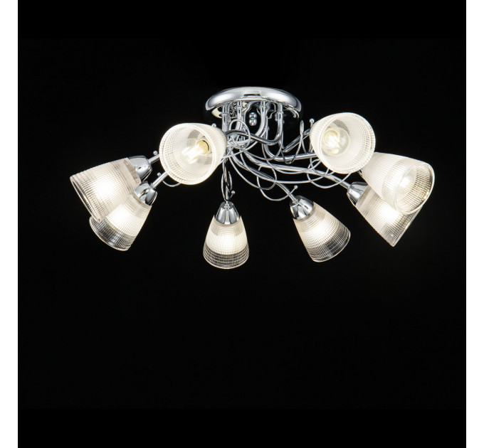 Потолочная люстра Stasya Freya 8*40W Е14 FR5684CL-08CH