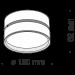 Накладной светильник Onda Technical LED C024CL-L18B