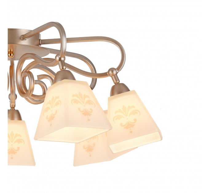 Потолочная люстра Silvana Freya 7*60W Е14 FR2062-PL-07-G