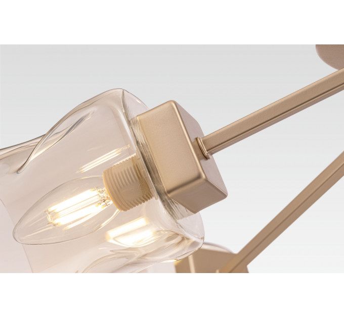 Потолочная люстра Isabella Freya 4*40W Е14 FR5095CL-04G