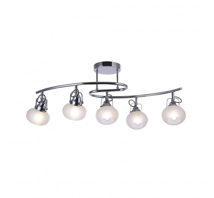 Потолочная люстра Linda Freya 5*40W Е14 FR5690CL-05CH
