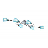 Потолочная люстра Flash Freya FR5104-CL-06-BL
