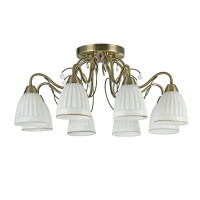 Потолочная люстра Letizia Freya 8*40W Е14 FR2757-PL-08-BZ