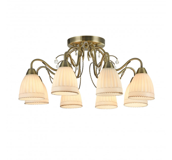 Потолочная люстра Letizia Freya 8*40W Е14 FR2757-PL-08-BZ